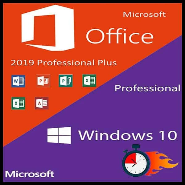 Windows 10 Pro + Office 2019 Professional Plus – Digital Licenses